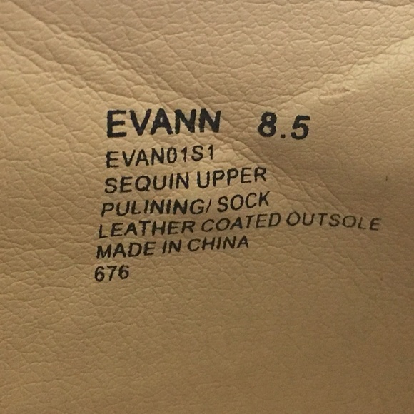 Steve Madden EVANN Sequins Blush Slip-on Size 8.5 - Picture 7 of 8